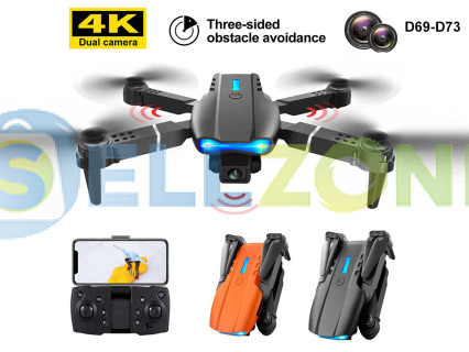 E99 PRO K3 Foldable Mini Drone με διπλή κάμερα 4K